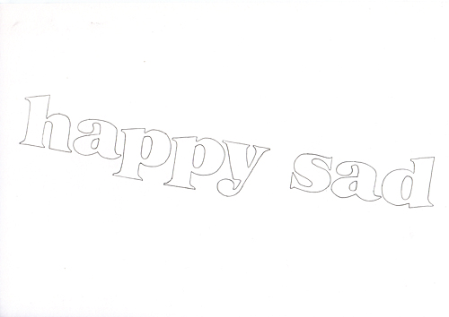 happy sad