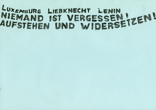 niemand ist vergessen 001