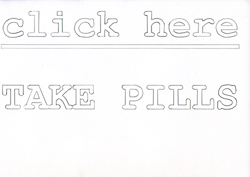 take pills